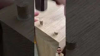 Genial t&eacute;cnica de tornillos ocultos  tarugos embellecedores #woodwork #diy #hacks #tips #carpinteria