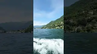 Boat Ride on Lake Como, Italy | Summer Atmosphere #travel #lakecomo