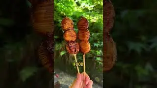 Японская лапша из бамбуковой реки ⛰️