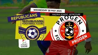 REPUBLICANS VS PROGEN | DIVISION 2 LEAGUE | FULL MATCH REPLAY | 28/05/2025