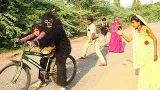 Gorilla ne cycle chura Liya || Vijay bhuri vlogs || Hindi new movie