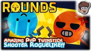 GOD-TIER PvP ROGUELIKE TWIN-STICK SHOOTER!! | Let's Try: ROUNDS
