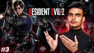 ZOMBIE DOGS ATTACKED RESIDENT EVIL 2 REMASTERED VERY SCARY SCENES #3 || GAMING ABHI