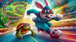 The Speedy Bunny and the Steady Turtle: A Tale of Humility and Perseverance