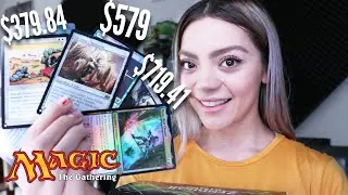 Abriendo una caja completa de cartas raras y valiosas de Magic: The Gathering