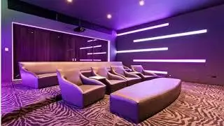 Cheap Home Theater Room Design - Gif Maker  DaddyGif.com (see description)