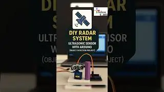 DIY Radar System 🛰️ | Ultrasonic Sensor with Arduino (Object Detection Project)🚀 | AmDevop Coders