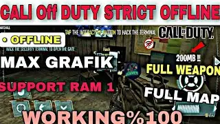 Game Fps Call Off Duty Mobile Android Offline | Grafik Hd Download Size 200.MB Call Off Duty Mobile