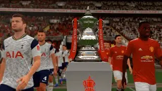 FIFA 21 Next Gen | Tottenham Hotspur vs. Manchester United - Wembley Stadium (1440p 60fps)