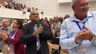 &ldquo;Guantanamera&rdquo; sung by more than 1600 people of 98 countries during world balance conference, 2025