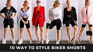 10 WAYS TO STYLE BIKER SHORTS | Julia Dantas