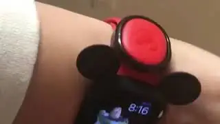 Wear your Magic Band 2 Puck on your watch with a MB2WatchSlider