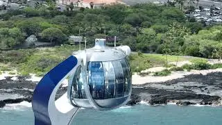North Star glass observation pod on Quantum of the Seas cruise ship