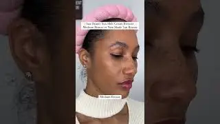 Perfect Bronzer Shade for Tan Skin! | Saie Beauty Sun Melt Cream Bronzer in NEW Tan Bronze Shade