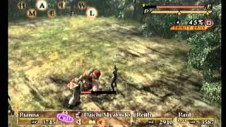 Magna Carta PS2 Gameplay #45 Reith's battle with Clerics at Rance