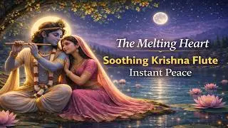 The Melting Heart: Soothing Krishna Flute to Dissolve All Worries | Instant Peace | Infinite Calm