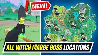 Fortnite All NEW Witch Marge Boss locations - How to find Witch Marge Boss Fortnite