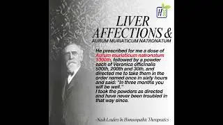 #AurumMurNat #Homeopathy 💛 Dr. Nash&rsquo;s Forgotten Remedy for Jaundice