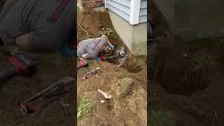 Sewer line emergency repair