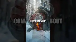 Making Fire from Ice: Unusual Wilderness Technique