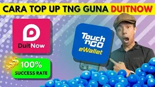 Cara TopUp eWallet Touch n' Go menggunakan DuitNow Transfer