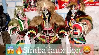 😱🔥Simba faux lion 🦁 l’anniversaire de papa Gainde 🦁 