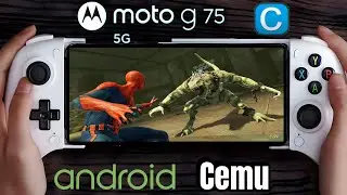 Moto G75 Snapdragon 6 gen 3 Test The Amazing Spider-Man 2 Wii-U Cemu Android 0.3