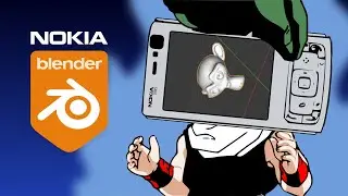 Blender для Nokia N95. Новое программное обеспечение для Symbian в 2024 году! #b3d #nokia