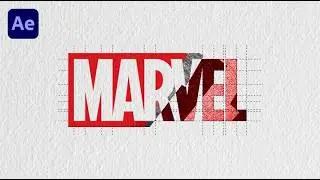 Marvel Logo Animation in Adobe After Effects | Motion Graphics Breakdown