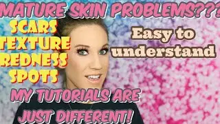 Mature Skin Skincare & Makeup Tutorial| Secrets Revealed & Problem Skin Answers