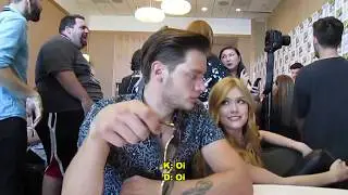 [LEGENDADO] Katherine McNamara & Dominic Sherwood em entrevista na SDCC17
