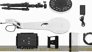 2022 EinScan SP Desktop 3D Scanner 0.05mm Accuracy 0.17mm Resolution 4s Scan Speed Fixed/Auto Dual