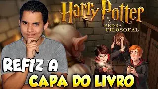 EU REFIZ A CAPA DO HARRY POTTER!