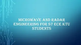 BASIC RADAR SYSTEM
