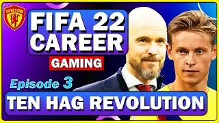 ERIK TEN HAG'S REVOLUTION! MAN UNITED FIFA 22 Career Mode! Episode 3
