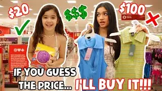 IF YOU GUESS THE PRICE, I&rsquo;LL BUY IT SHOPPING CHALLENGE!!!