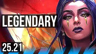 LEBLANC vs FIZZ (MID) | 10/0/6, Legendary | NA Master | 25.21