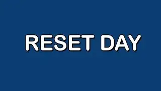 DESTINY RESET DAY!