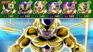 FULL GOLDEN FRIEZA TEAM! Dragon Ball Z Dokkan Battle