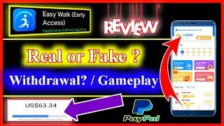 Easy Walk App Real Or Fake | Easy Walk App Cash Out? | Easy Walk App Legit | Easy Walk Exercise