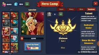 Realm defense | Lancelot FULL awaken [Platinum: rank 6] first test | 'Omae wa mou shindeiru'