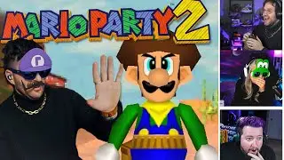 we wore turtlenecks and played Mario Party 2 on the Switch