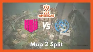 KRU vs LEV | VCT Americas Kickoff | Map 2 Split