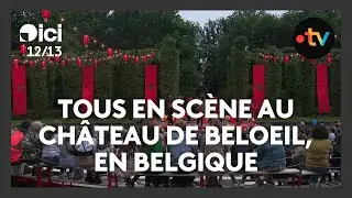 Un spectacle Son et Lumière inclusif au château de Beloeil en Belgique
