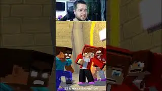 Пранк Херобрина Над JJ (Minecraft X Hytale) 😱 #minecraft #hytale