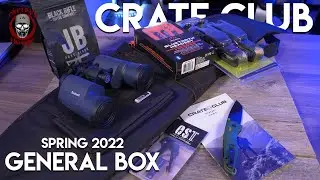 Crate Club: Spring 2022 General Box! Binoculars, blades, & coffee?