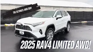 2025 Toyota RAV4 Limited AWD: Luxury, Capability & Everyday Versatility!
