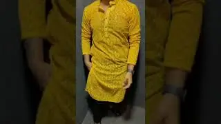 yellow kurta pejama 😘