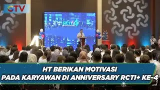 Hary Tanoesoedibjo Berikan Motivasi pada Karyawan di Anniversary RCTI+ ke-4 - Kilas iNews 03/09