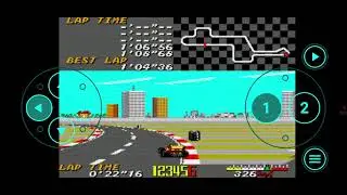 1992 Ayrton Senna's Super GP II Sega Game Gear Title 
